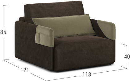 Кресло еврокнижка MOON FAMILY 118